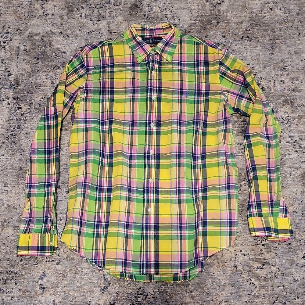 Ralph Lauren Plaid Multicolor Men's Shirt